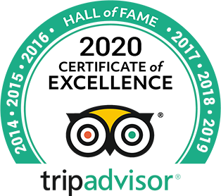 2020 TripAdvisor Certificate of Excellence and Hall of Fame, 7 years of outstanding reviews, Hermanus, South Africa